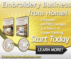 embroidery business from home